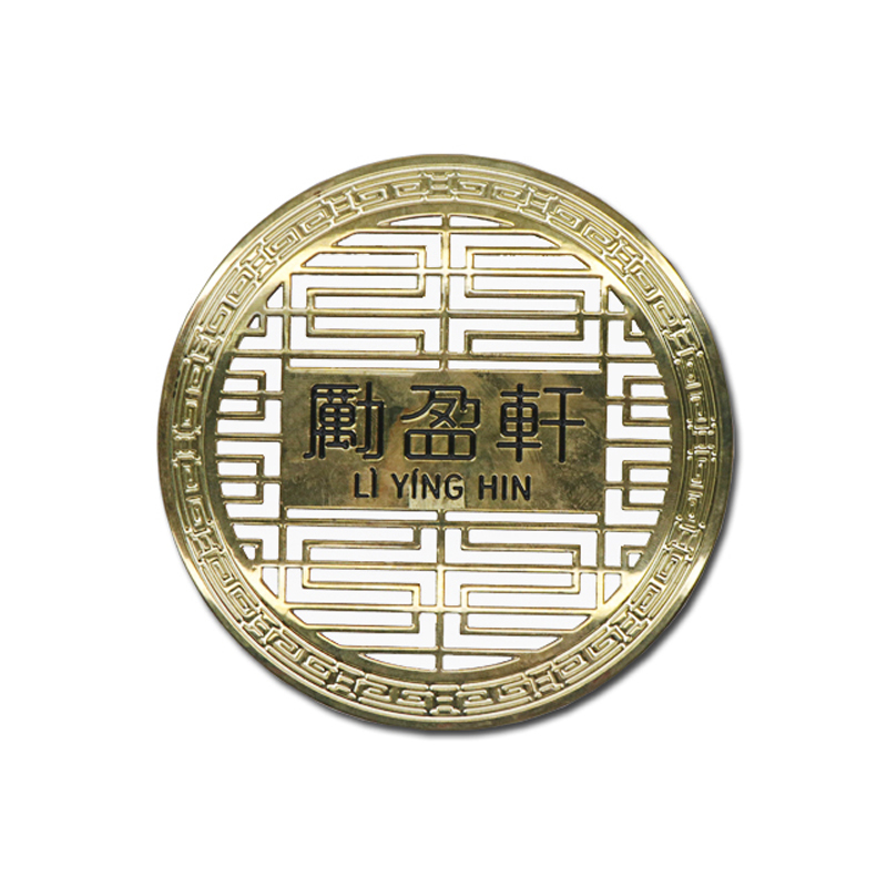 Yongfu hardware personalizat aramă goală plăcuță de cupru cunumele de cupru